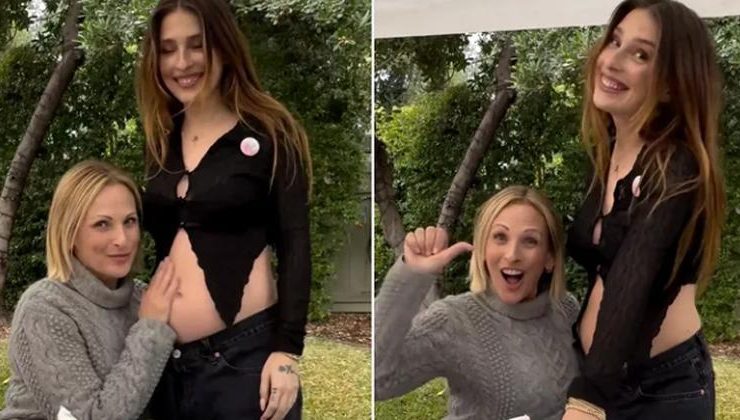 Ünlü oyuncu film çekiminde tanıştığı polisle evlenmişti… Bakın bize bebek geliyor!