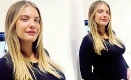 Ünlü oyuncudan hamile pozu! ‘Doğum nisan sonu mayıs başı’