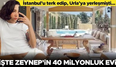 İstanbul’u terk edip, Urla’ya yerleşti… İşte ünlü şarkıcının 40 milyon TL’lik evi