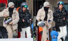 Karısından ayrılınca karalar bağlamıştı… Yeni aşkıyla kayak tatiline çıktı!