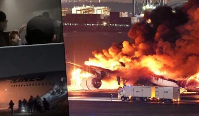 Olağanüstü bir başarı: Japonya Havayolları uçağındaki 379 kişi alev topuna dönen uçaktan nasıl çıkabildi? Kaza nasıl gerçekleşti?