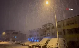 Yüksekova’da kar kalınlığı 20 santimetreyi buldu: Araçlar kara gömüldü