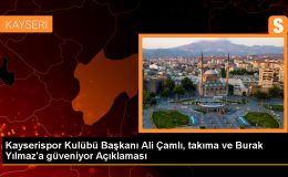 Kayserispor Başkanı Ali Çamlı: Takımda işler yoluna girmeye başladı