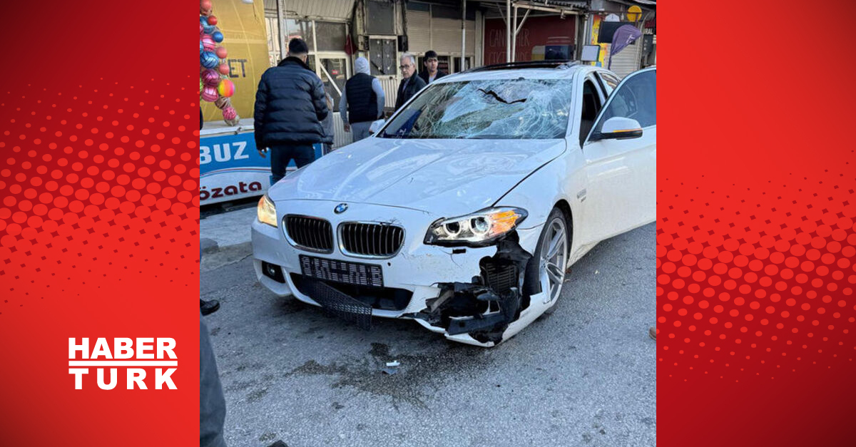 Babasının öldüğü kavşakta, otomobilin bisikletine çarptığı kazada ağır yaralandı