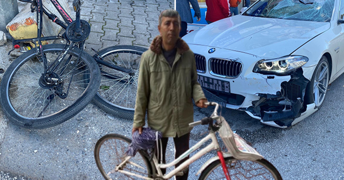 Bisikletli başkan adayı kazada ağır yaralandı