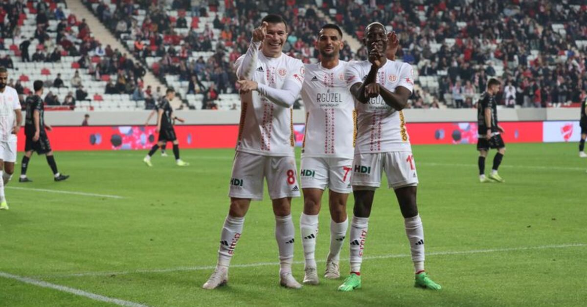Antalyaspor – Kocaelispor: 3-1 (MAÇ SONUCU)