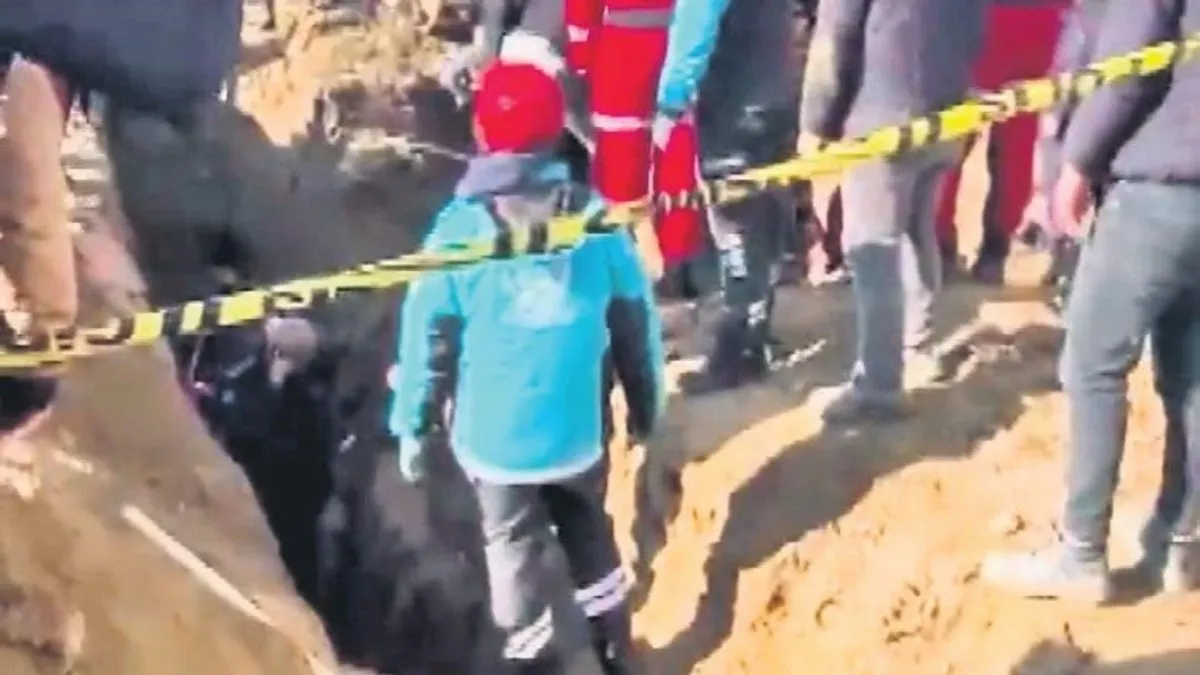 İnşaat çalışmasında oluşan göçük can aldı