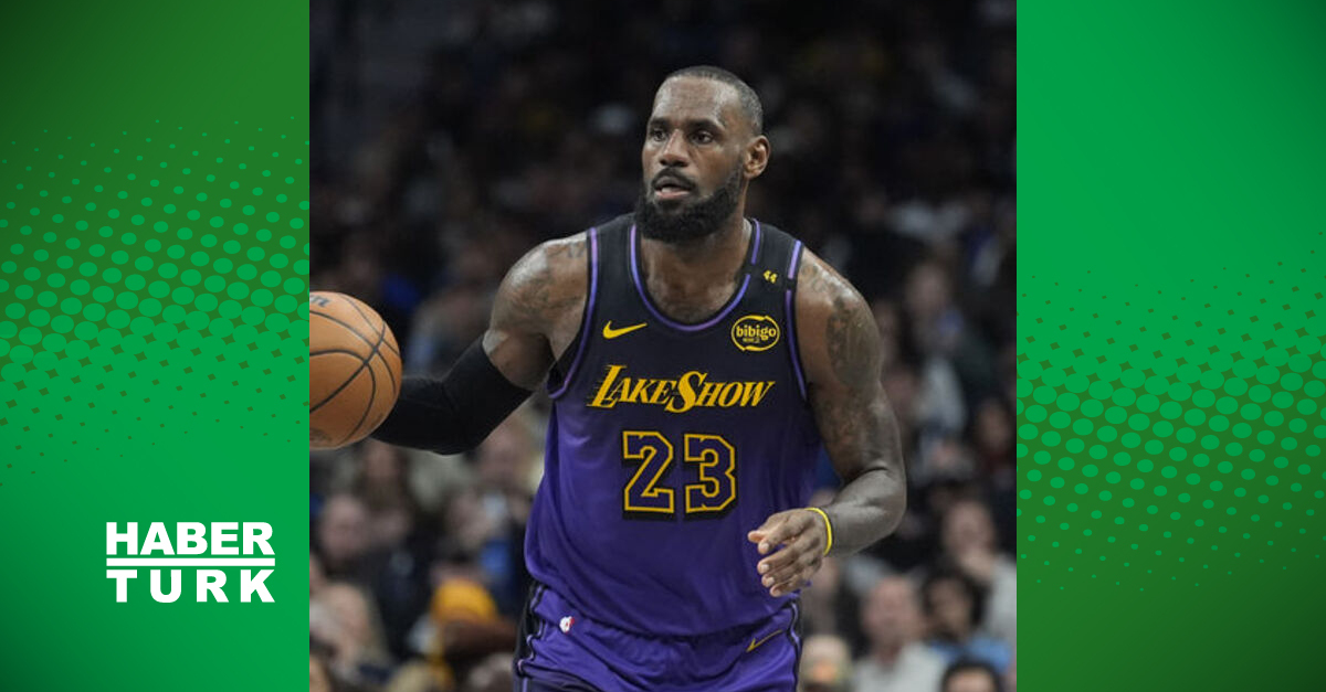 LeBron James bir kez daha tarihe geçti!