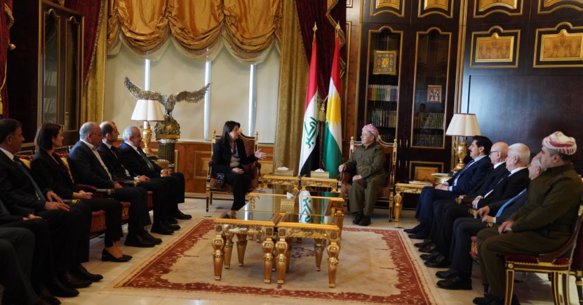 DEM Parti’den Mesut Barzani görüşmesi açıklaması