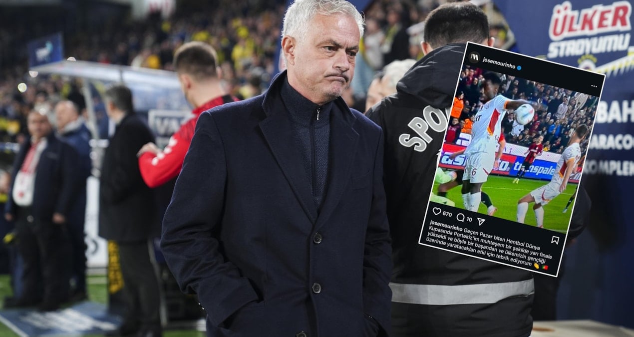 Mourinho’dan G.Saray’a ‘hentbol’ çıkışı