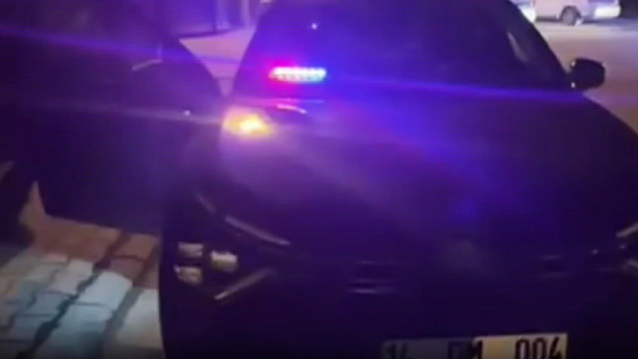 Bolu’da çakarlı ehliyetsiz sürücüye 333 bin lira ceza